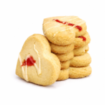 Heart Vanilla cookies
